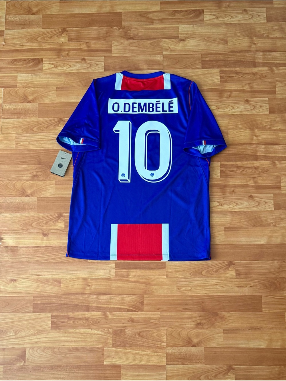 O. Dembele #10 PSG Authentic Home Jersey 26/27 Fan Version Size Large